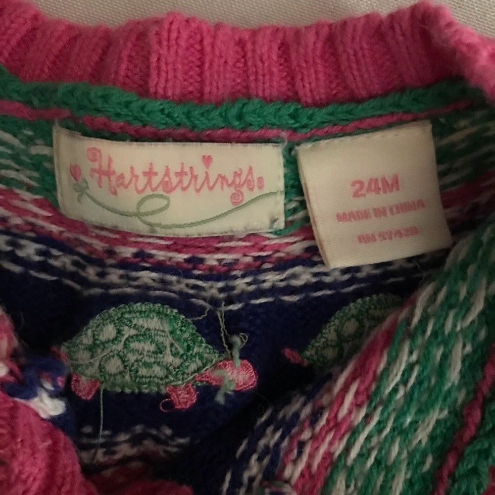 SOLD! 24-Mos Sweater with Turtle Design - Picture 4 of 6